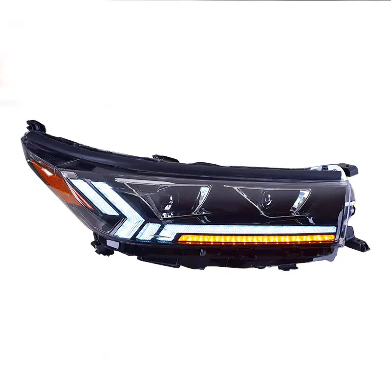 1 Pair Car LED Headlight for Toyota Highlander 2018-2021 Headlights Plug and Play with DRL Dynamic Turning LED Head Lights