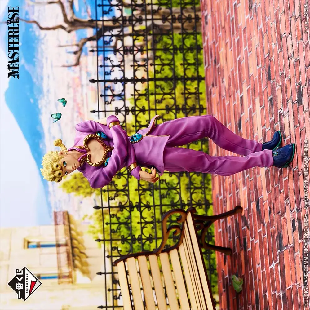

100% оригинал в наличии Bandai Spirits Ichiban Kuji Masterlise Jojo No Kimou Na Bouken, Ougon No Kaze Giorno Giovanna Anime Gift