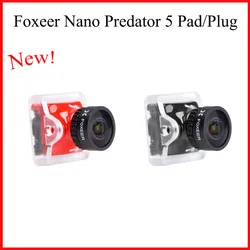 Foxeer predator 5 nano fpvレーシングカメラ,rcドローンアクセサリー用,Sony 1/3 ″ cmosセンサー/4msレイテンシ/スーパーwdr/1000tv解像度