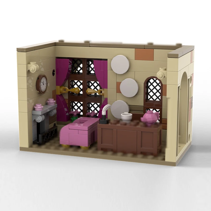 Magical Movie Model MOC Building Bricks Defense Against Dark Arts Office Modular Technology Gifts Holiday Assemble Children Toys
