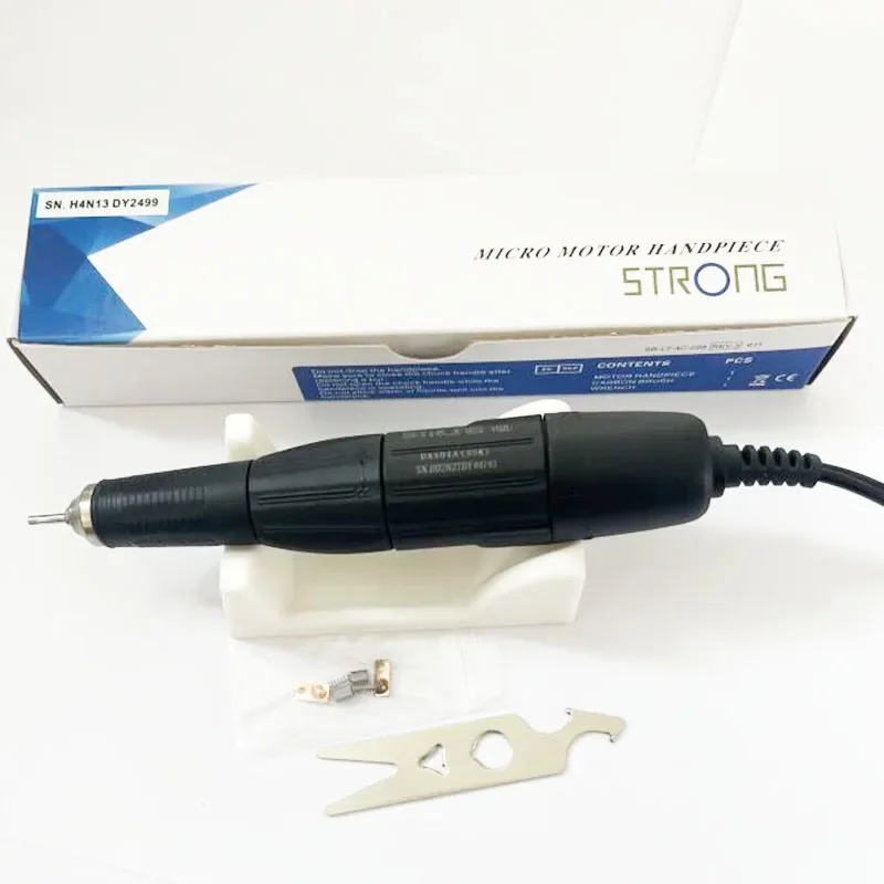 

STRONG 210 45000RPM 35K 45K 55K RPM Micromotor Polishing Nail Drill Pen Machine Handpiece 2.35mm SDE-H37LN H37L1 102L 105