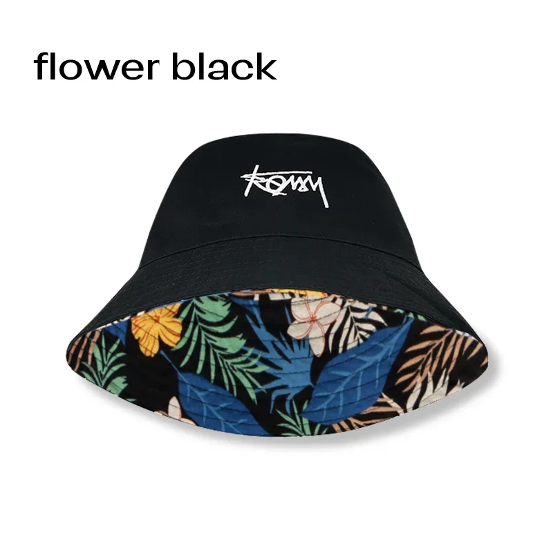 Double sided fisherman hat for men and women, spring and summer style bucket hat, small face, sun visor hat, basin hat view 6