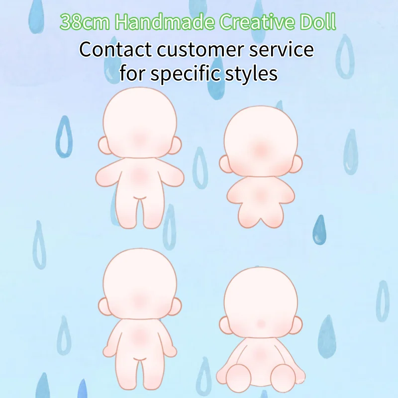 

38cm High Quality Handmade Creative Doll Vinyl Doll Pendant Replica Blind Box Gift Contact Customer Service for Style Selection