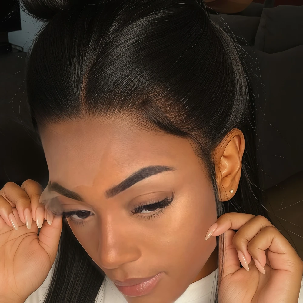 

Invisi Strap 360 Full 30 Inch Lace Front Human Hair Wigs 5x5 Lace Closure Black glueless Wig Human Hair Ready To Wear Brazilian