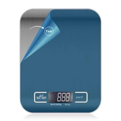 10KG Kitchen Scales Stainless Steel Weighing For Food Diet Postal Balance Measuring LCD Precision Electronic