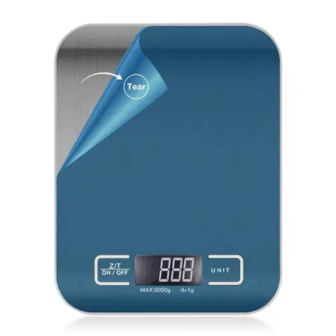 식품 다이어트용 스테인리스 스틸 주방 저울, 우편 밸런스 측정, LCD 정밀 전자, 10KG