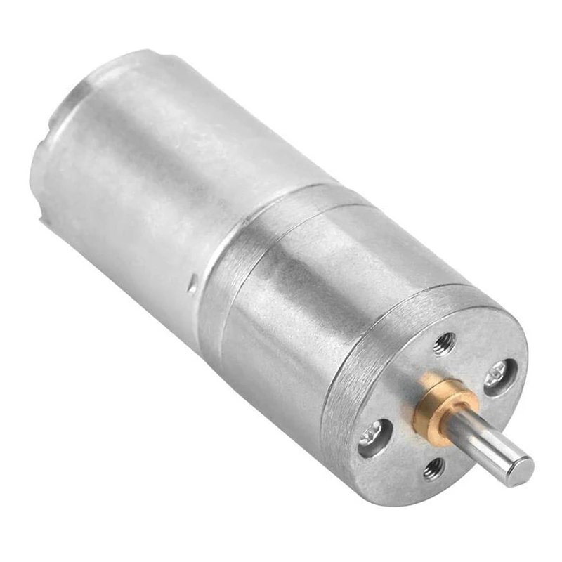 2X 25GA-370 DC 12V Mini Gear Box Motor Speed Reduction Geared Motor For Electronic Lock(300RPM)