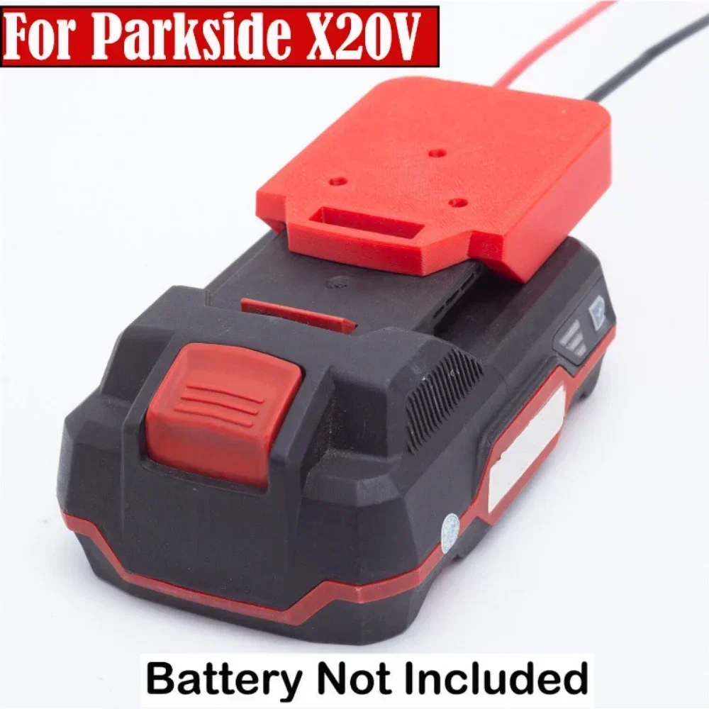 

Power Wheels Adapter for Parkside Lidl X20V Team Lithium-ion Battery Connector 12AWG 14AWG DIY adapter