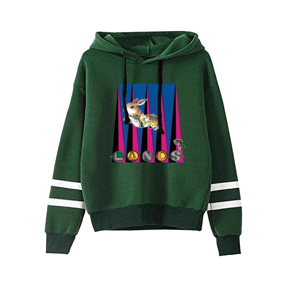 JoJo Bizarre Adventure The JOJOLands Unisex Pocketless Parallel Bars Sleeve Sweatshirts Women Men's Hoodie Anime Clothes