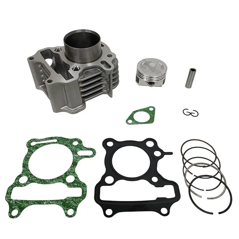 

Motorcycle Cylinder Piston Motorbike Engine 47Mm Replacement Parts Kit For SYM50 For SYM70 Mio 50 Allo 50 Cello 50-A02G