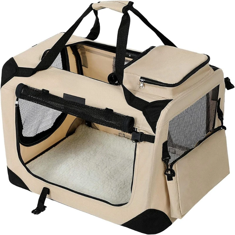 

Pet cage Portable folding cage Car cat litter Kennel tent Medium and large available