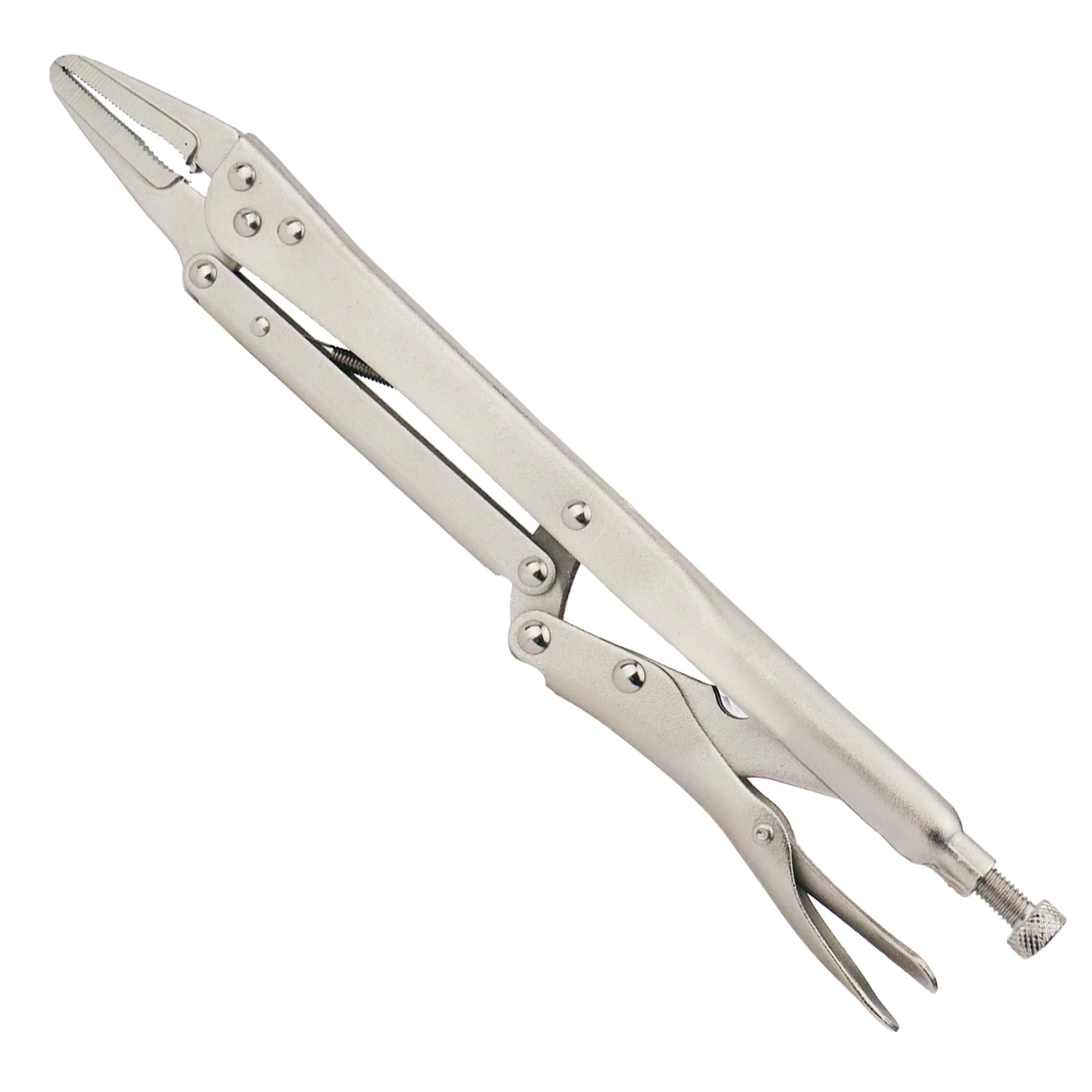 1PC 12 Inch Extended Long Reach Locking Vise-Grip Pliers Straight or 45 Degree or 80 Degree