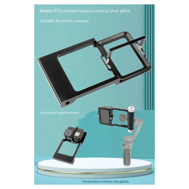 A13E-Camera Gimbal Conversion Splint Stabilizer For Gopro 13 Gimbal Conversion Splint Action Camera Accessories