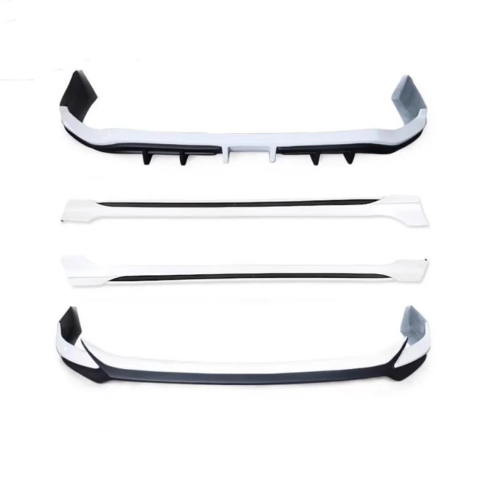 Kit de carrocería delantera y trasera, faldones laterales, estilo PP modificado para Toyota Corolla 2019-2021, accesorios para auto