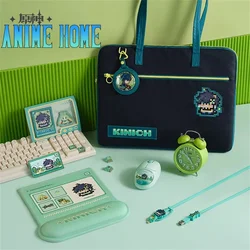 Official Game Genshin Impact Kinich Mouse Pad Mouse Mat Keycap Data Cable Bag Computer Accessories Cosplay Gift