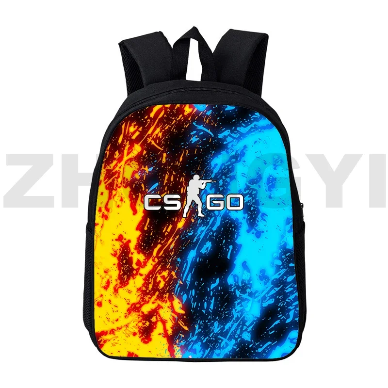 3D Print CS GO Backpacks Men CSGO Shooting Game School Back Pack for Boys Girls Quality Nylon Bookbag Student Cartoon Mochila