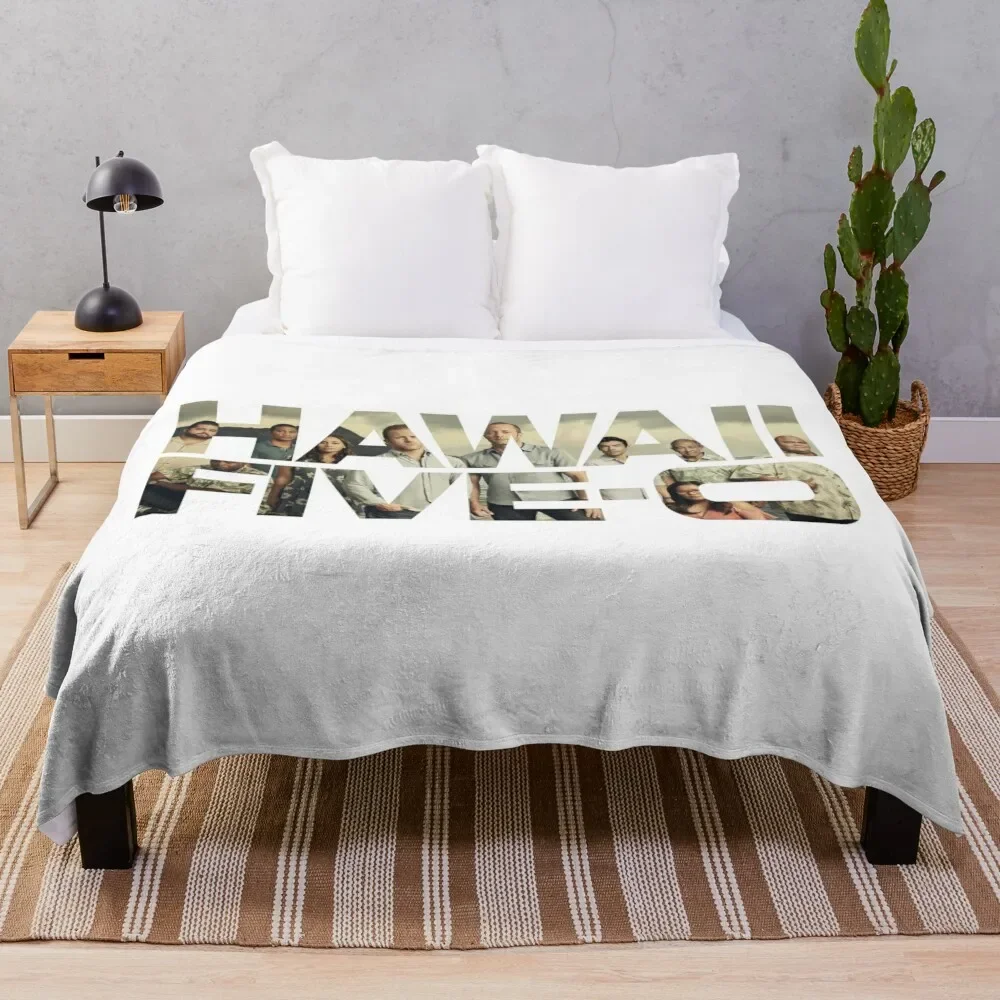 

HAWAII FIVE-0 (LOGO) Throw Blanket Soft Beds Bed covers Thermals For Travel Fashion Sofas Blankets