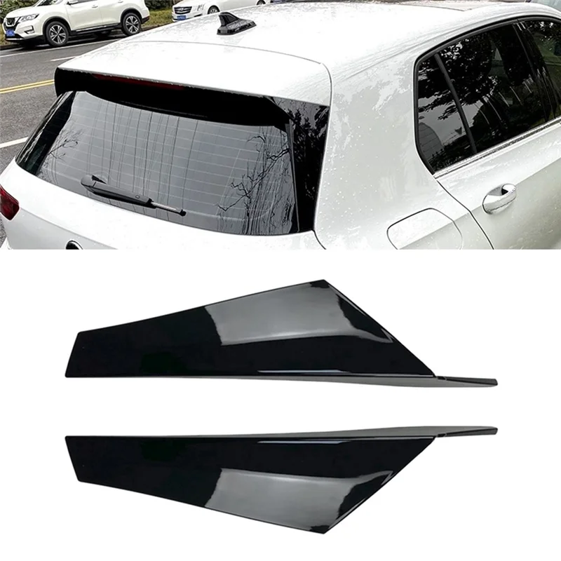 A19Q-Achtervleugel Spoiler Achterruit Glas Spoiler Side Wing Spoiler Auto Voor Vw Golf 8 MK8 2020-2022