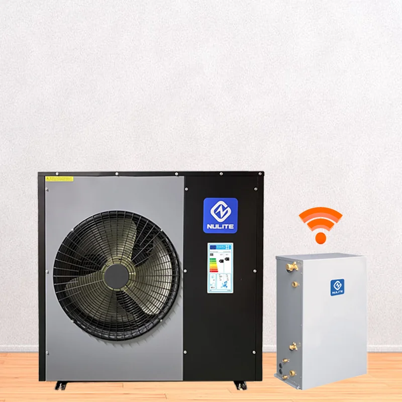 HVAC WIFI Small Inverter Air Source Heatpump Split 10kw R410A R32 Air To Water  Heat Pump Evi