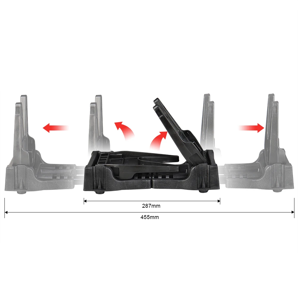 

Tactical Rifle Stand Scope Mount Rack Hunting Airsoft Display Cradle Holder Bench Rest Wall Airguns Stand Gunstock HS33-0230