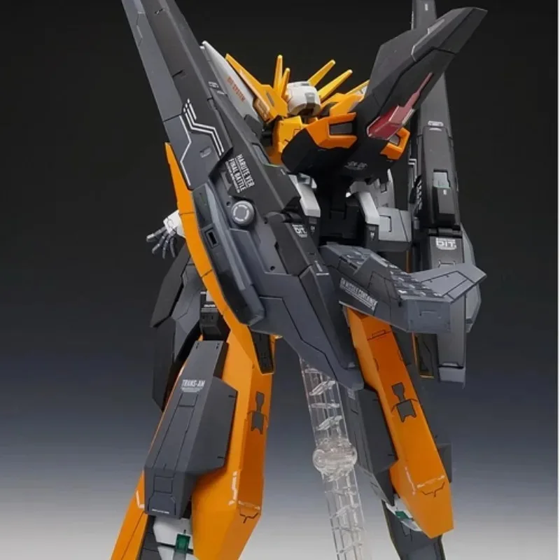 Conjunto de plástico Model Kit, Anime HS MOXINGMOXING, Harute BATALHA FINAL, HG 1/144, GN-011, Brinquedos de ação, presente, em estoque