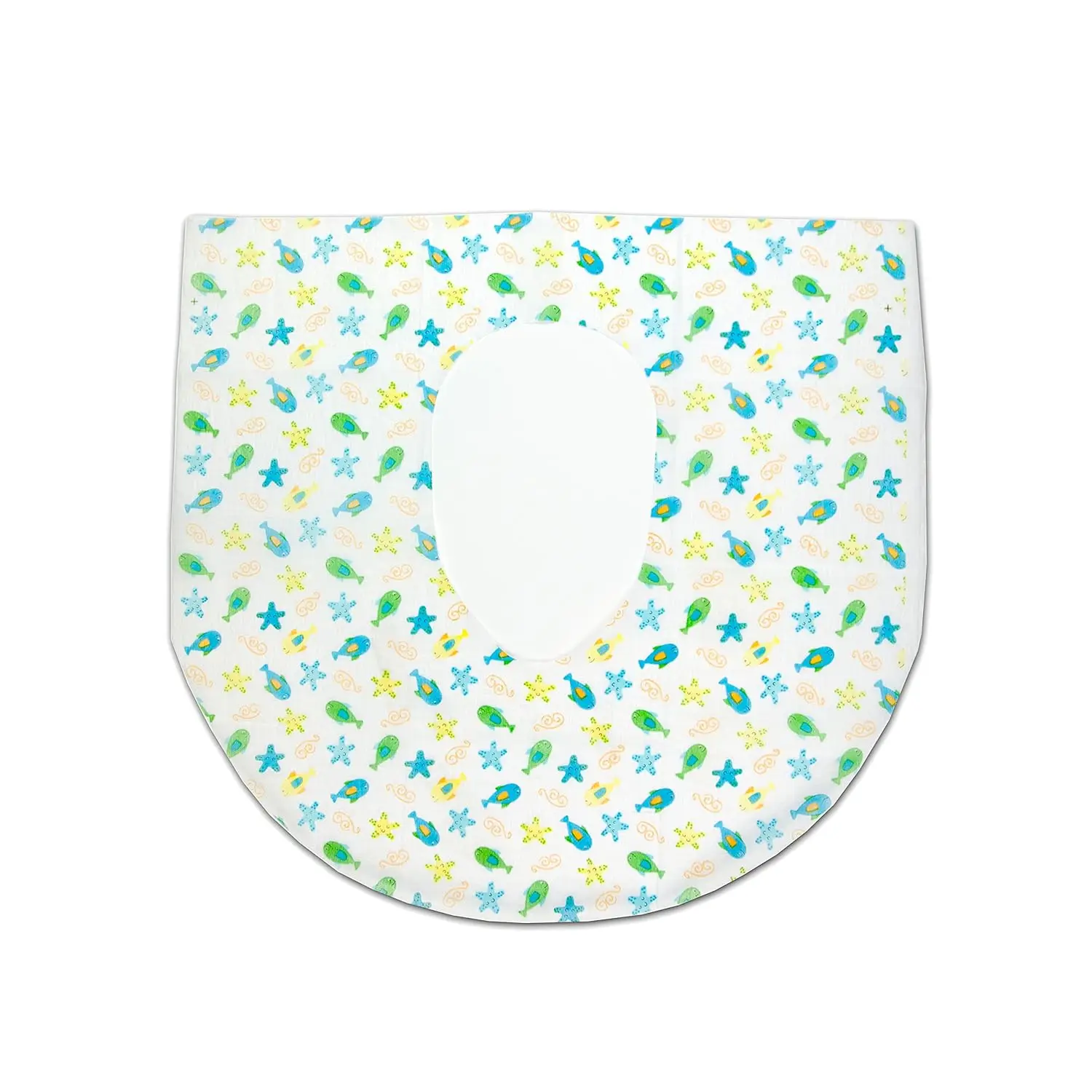 

Disposable Toilet Seat Covers for Kids, 20-Pack Travel Size, Waterproof & Adhesive
