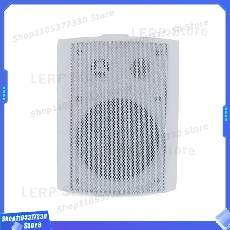 6 Inch PA Wall Mount Speaker 40W 70V 100V 8 Ohm Public Address Audio System Ceiling Surface Mounted Loudspeaker for