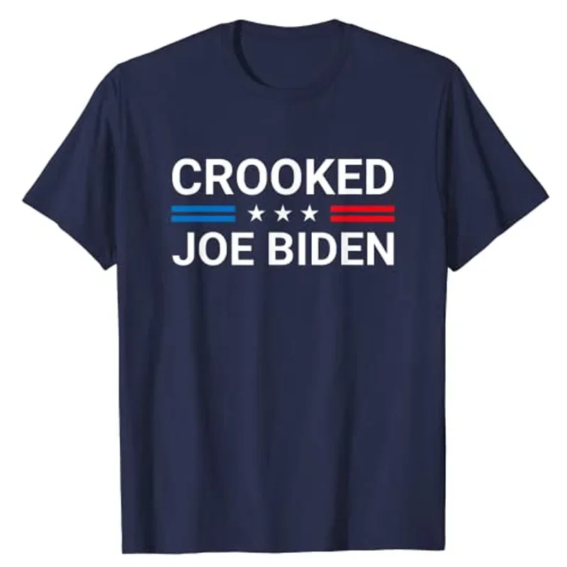 

Crooked Joe Biden Trump Quote Called Joe-Biden-Crooked T-Shirt Funny Political Joke Tee Tops Mens Fashion Short Sleeve Outifits