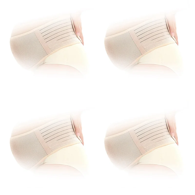 A71Z 4X Maternity Support Belt Breathable Pregnancy Belly Band Abdominal Binder Adjustable Back/Pelvic Support- L