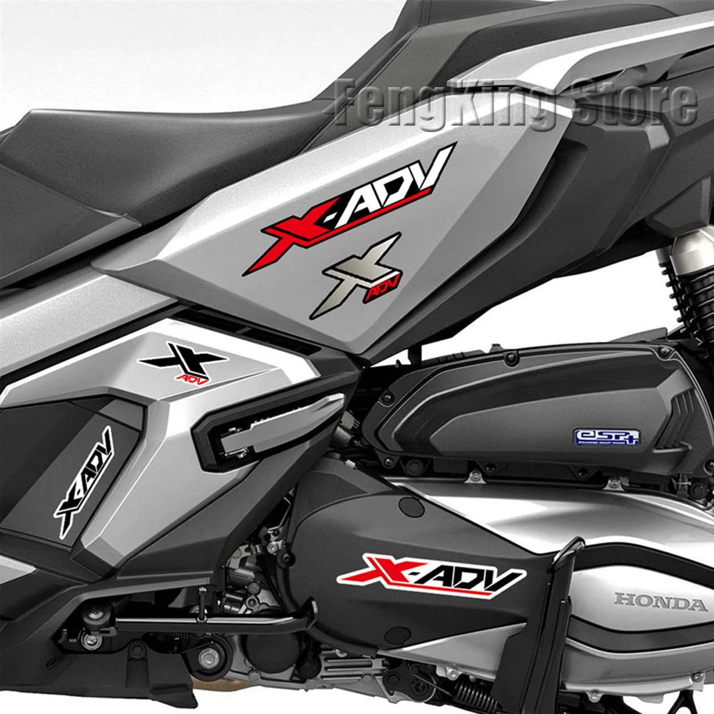 

For Honda XADV750 X-ADV Fuel Tank Sticker Car Sticker Logo Decal 3D Reflective Logo Side Panel Sticker