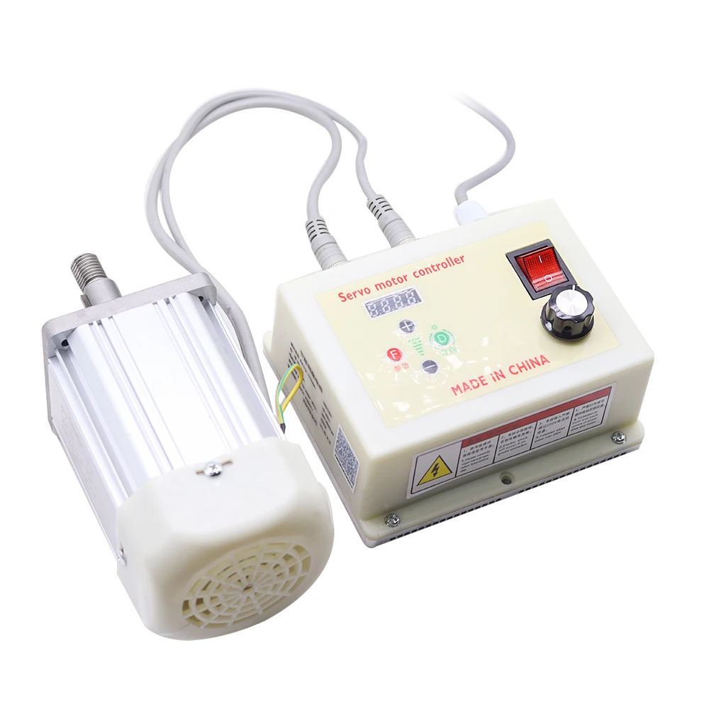 Imagem -04 - sem Escova Servo Motor Control Grupo Ajuste de Velocidade Correia Lixadeira Máquinas para Trabalhar Madeira Torno 550w 750w 1100w 220v 110v Botão