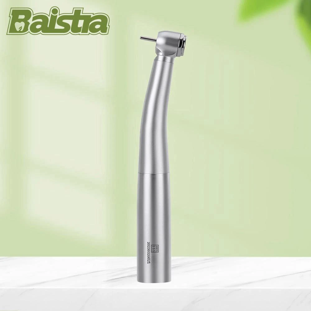 BAISTRA Dental LED Fiber Optic High Speed Handpiece Standard Head 3 Way Water Spray 135℃ Autoclavable 2 Types Optional