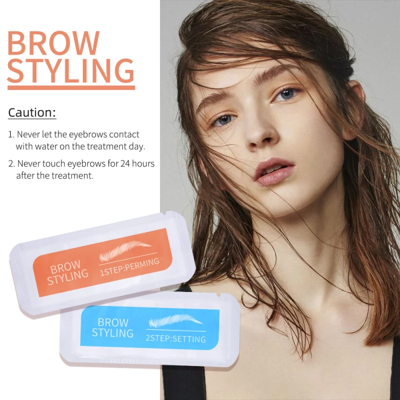 Eyebrow Lifting Kit Quick Eyebrow Styling Agent Professional Lasting Perm Agent Waterproof Fixing Eyes Lamination Styling Tools