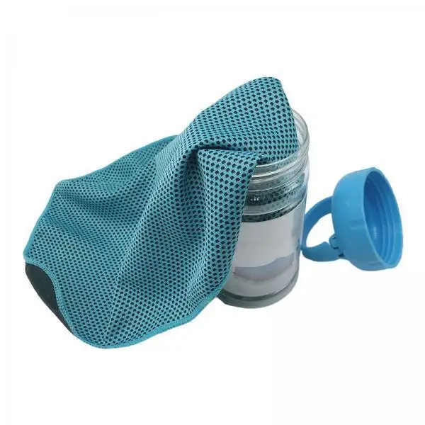 Instant Cooling Towel Lightweight Microfiber Mesh Neck Wrap Quick Drying Sweat Absorbent for Gym Training