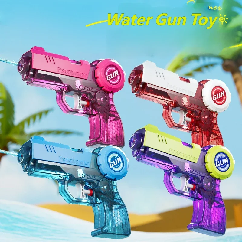 Pistolas de agua de juguete, minipistola, fiesta en la piscina de verano, juegos de tiro interactivos en la playa, juguetes al aire libre, regalos de cumpleaños para niños, niñas y adultos