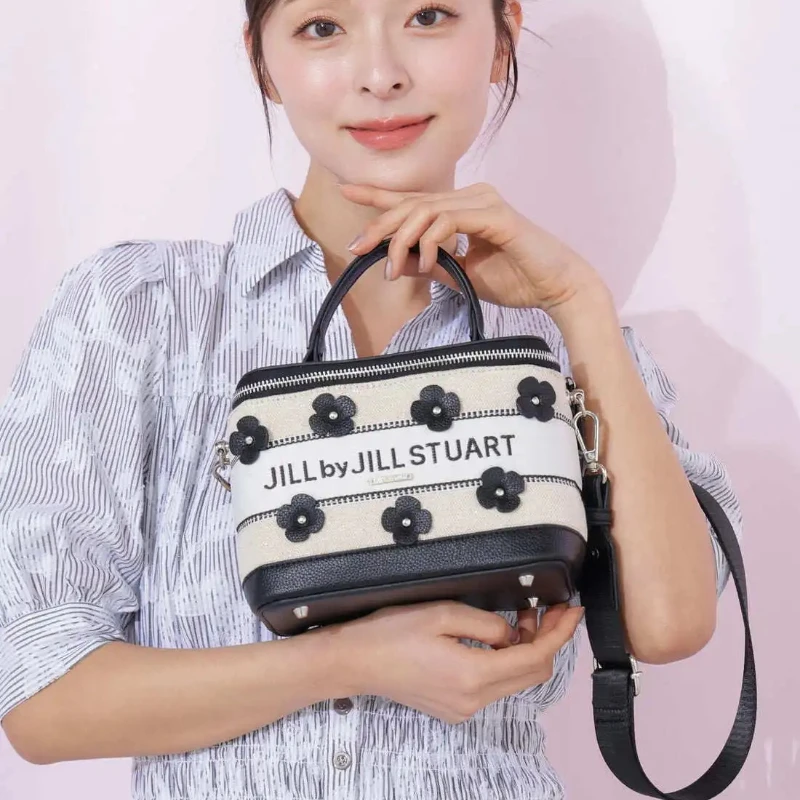 Japanese  Women's Elegant Floral Lace Box Bag Cute Girls Sweet 3d Flower Princess 2026 New Lady Handbag Crossbody Bags for Women