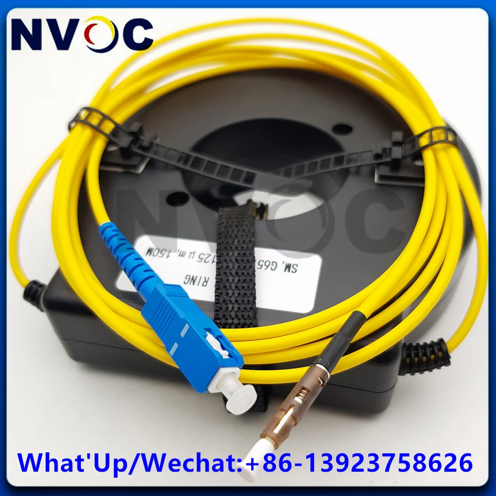 

Комплект из 4 удлинителей оптоволокна 150 м, G657A2, SCUPC на входе, F2 на выходе, с безупречной зоной перехода, для OTDR-измерения кабелей SMPTE