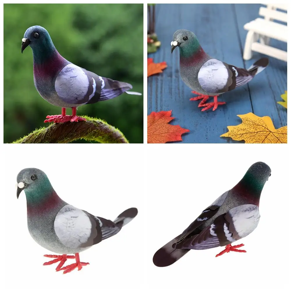 Künstliche Vögel Simulation grau Taube Taube Modell Nachahmung Tier Party Hochzeit Versorgung Fotografie Requisiten Home Dekoration