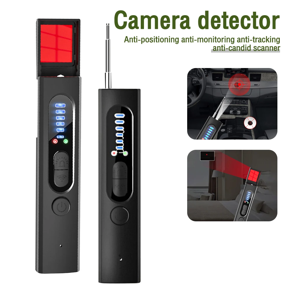 Infrared Camera Detector Protective Alarm Multi-function Mini Wireless Wifi Tester Gps Signal Device Scanner Detector