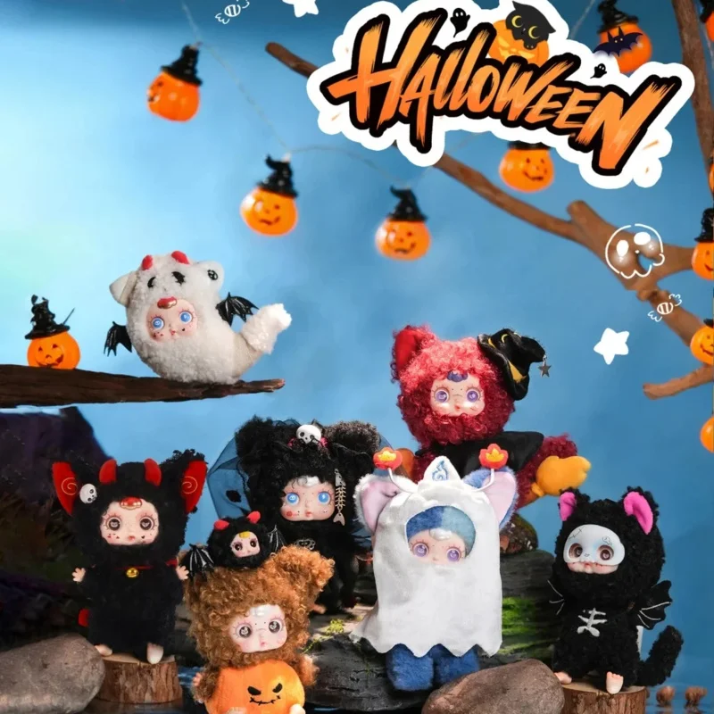 Mm Sugar Baby Night Elf Party Series صندوق أعمى صندوق غامض لطيف عمل شخصيات كرتونية دمى Kawaii اللعب هدية