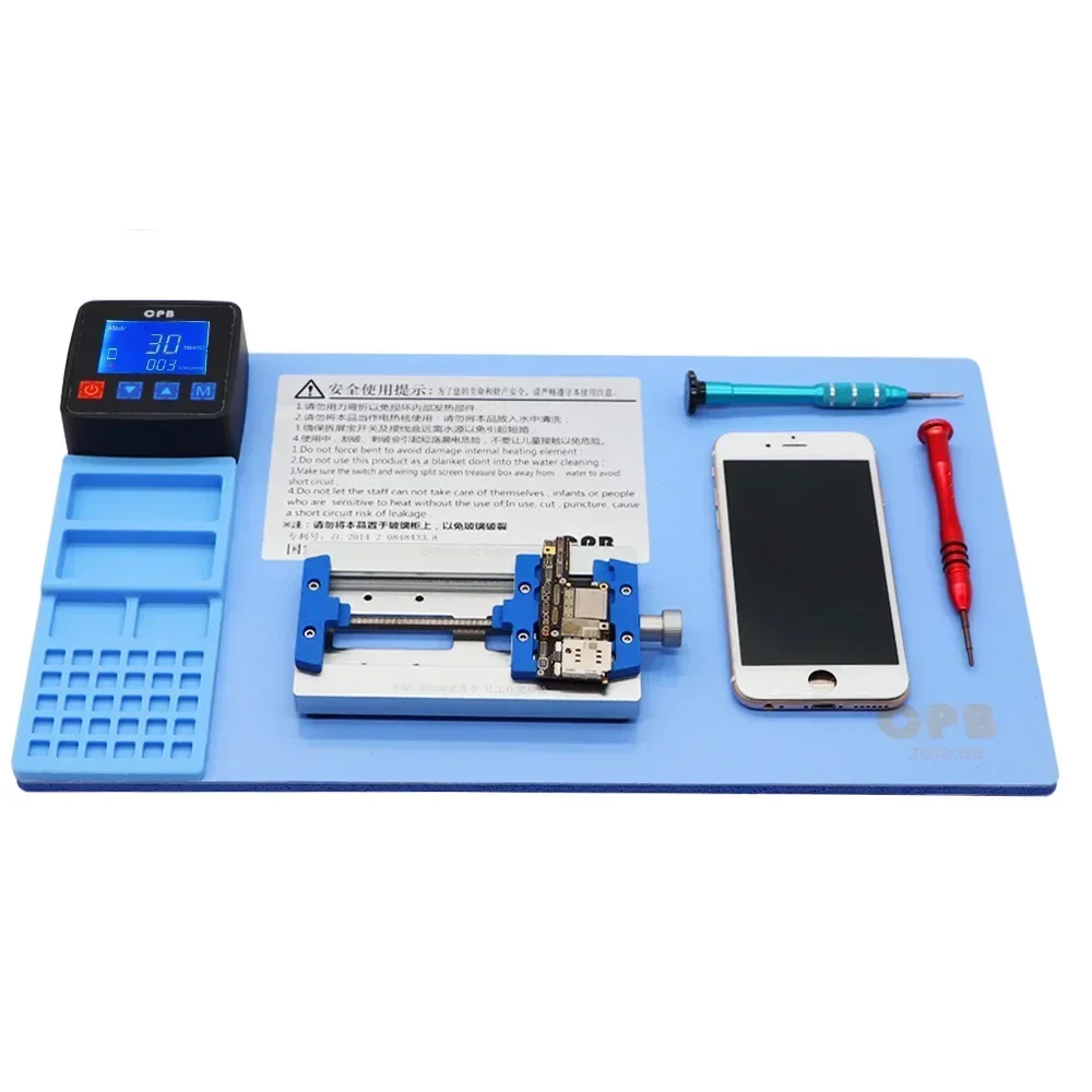 Imagem -03 - Mijing-separador de Tela Lcd para Reparo do Telefone Esteira de Aquecimento Reparo da Tela do Telefone Celular Cpu Mini 300 320 Pro