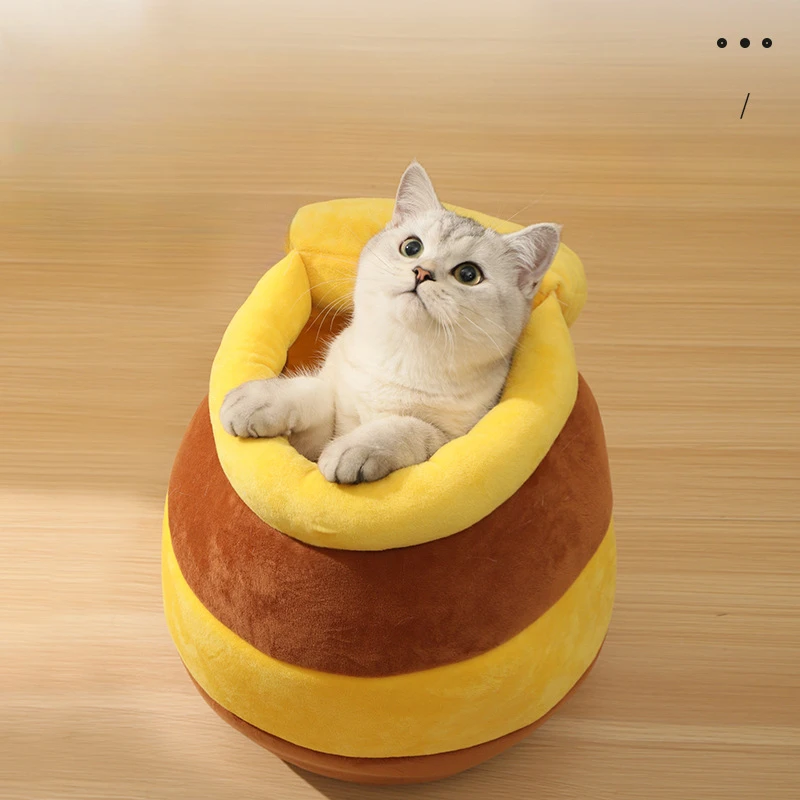 Honey Pot Cat Nest Pet Nest Keep Warm