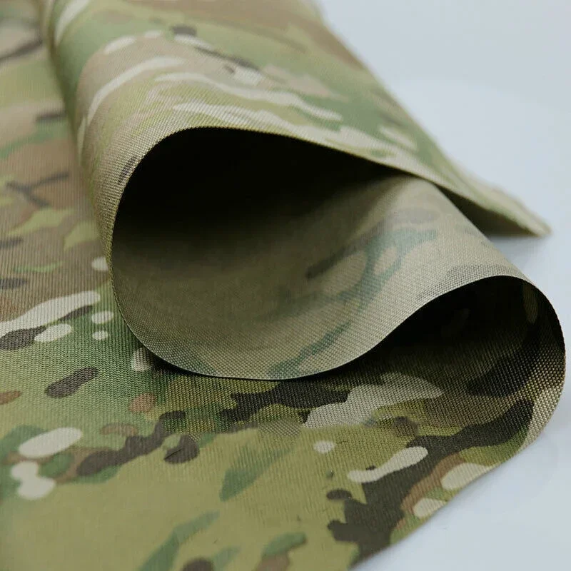 1.5m Width 1050D MC Camouflage Fabric Multicam CP Nylon PU Coating Cloth Water Resistant Durable Bags Tent Material DIY TMC