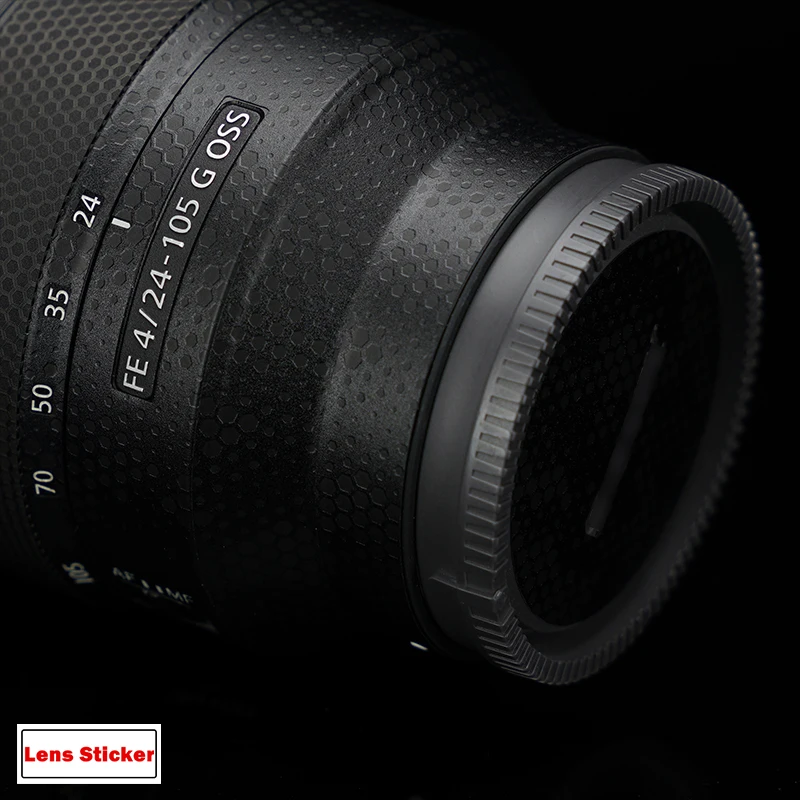 24-105 / 24105F4 Lens Vinyl Decal Skin Wrap Cover for Sony 24-105mm f4 g oss ( SEL24105G ) Lens Sticker Cover Case Film