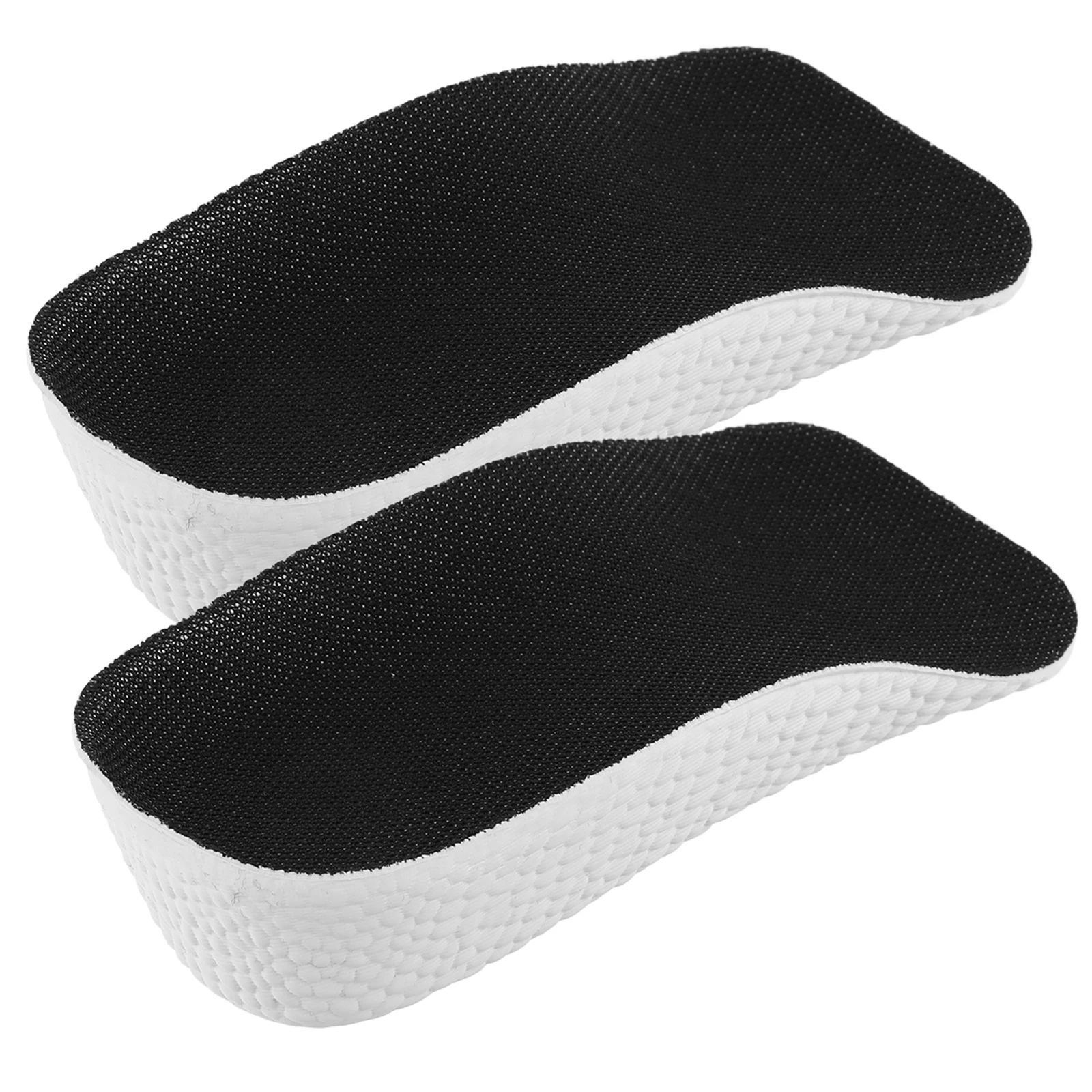 

Height Increase Insoles Black 35cm Heel Lifts Comfortable Lightweight Durability Foot Protection Shoe Pads Boost Height