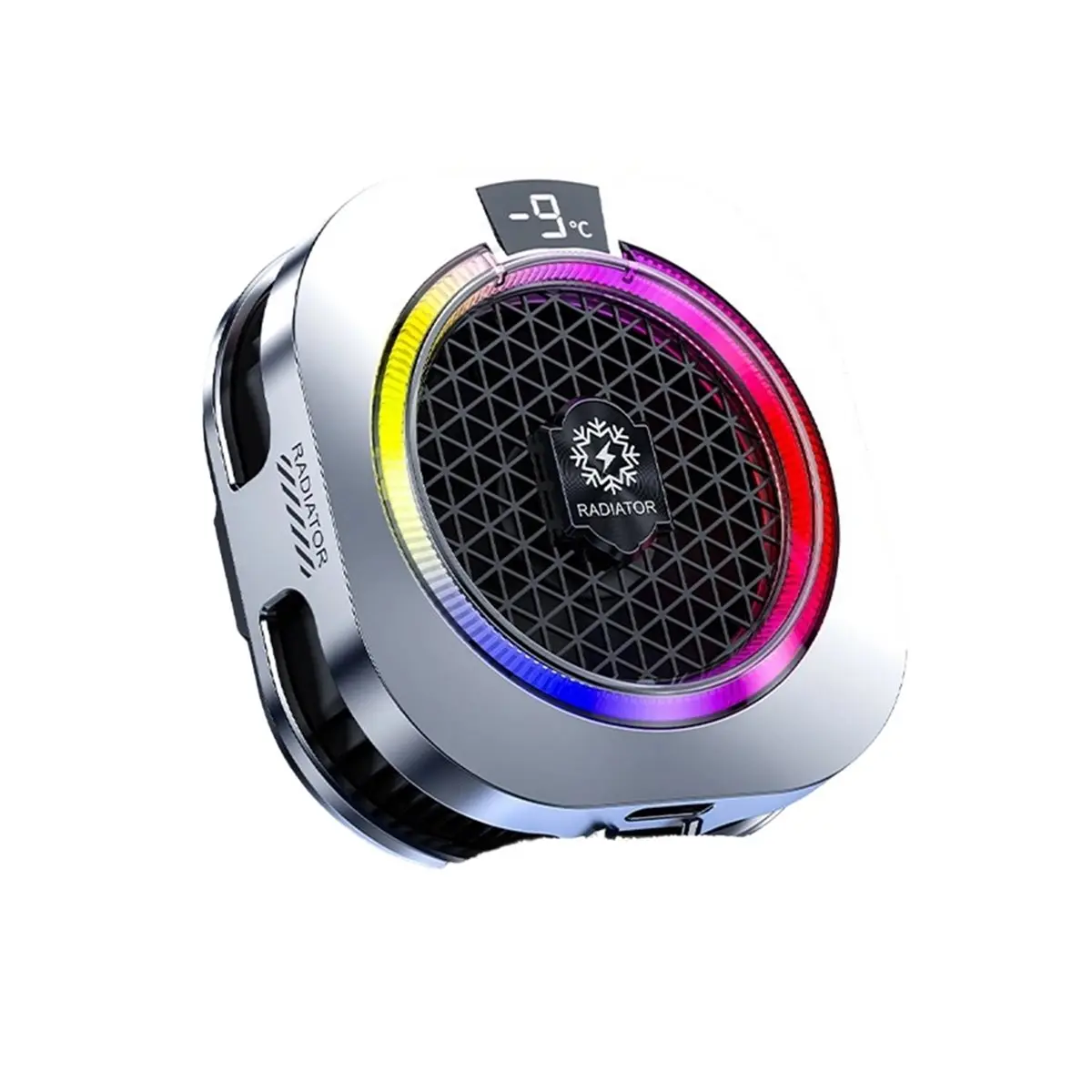 Магнитный кулер B16C TH16 Pro с полупроводниковым охлаждением и RGB-подсветкой для телефонов iPhone и Android (для игр, например PUBG)
