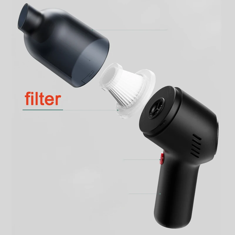 Фильтр для автомобильного пылесоса, портативные аксессуары для беспроводного пылесоса, фильтры НЕРА