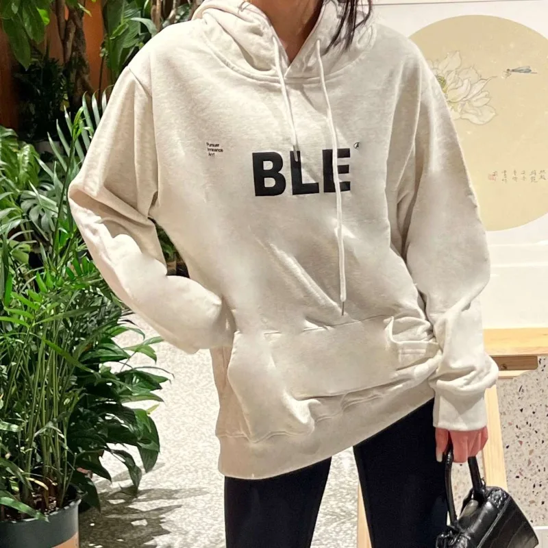 

Толстая женская флисовая толстовка с капюшоном и милым свежим принтом, повседневная уличная одежда в студенческом стиле, новое модное пальто