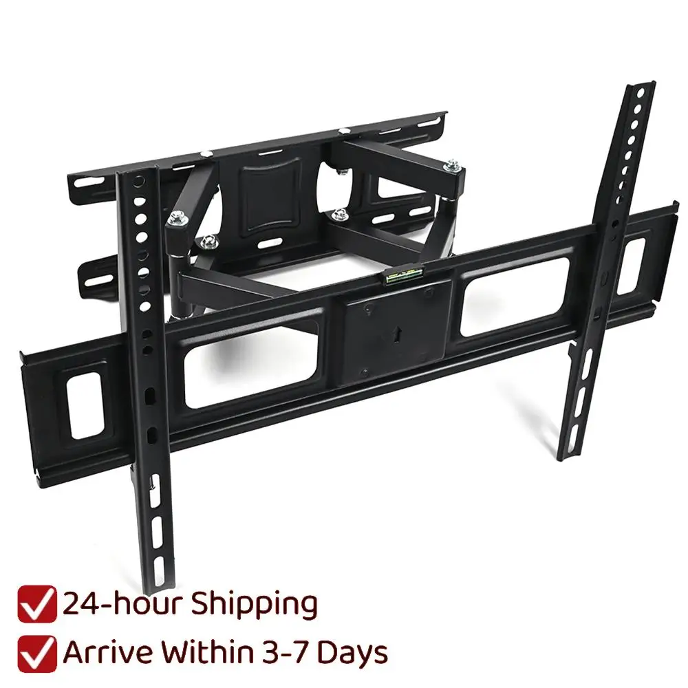 

Кронштейн для телевизора с поворотом и наклоном, длинный кронштейн для телевизора с полным диапазоном движения, настенное крепление для телевизоров 26-80 дюймов