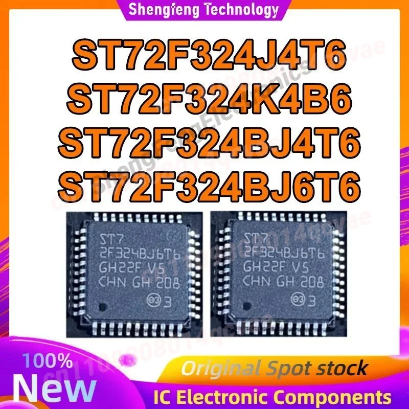 

5 шт. ST72F324J4T6 ST72F324K4B6 ST72F324BJ4T6 ST72F324BJ6T6 IC чипсет, новый, оригинальный, в наличии